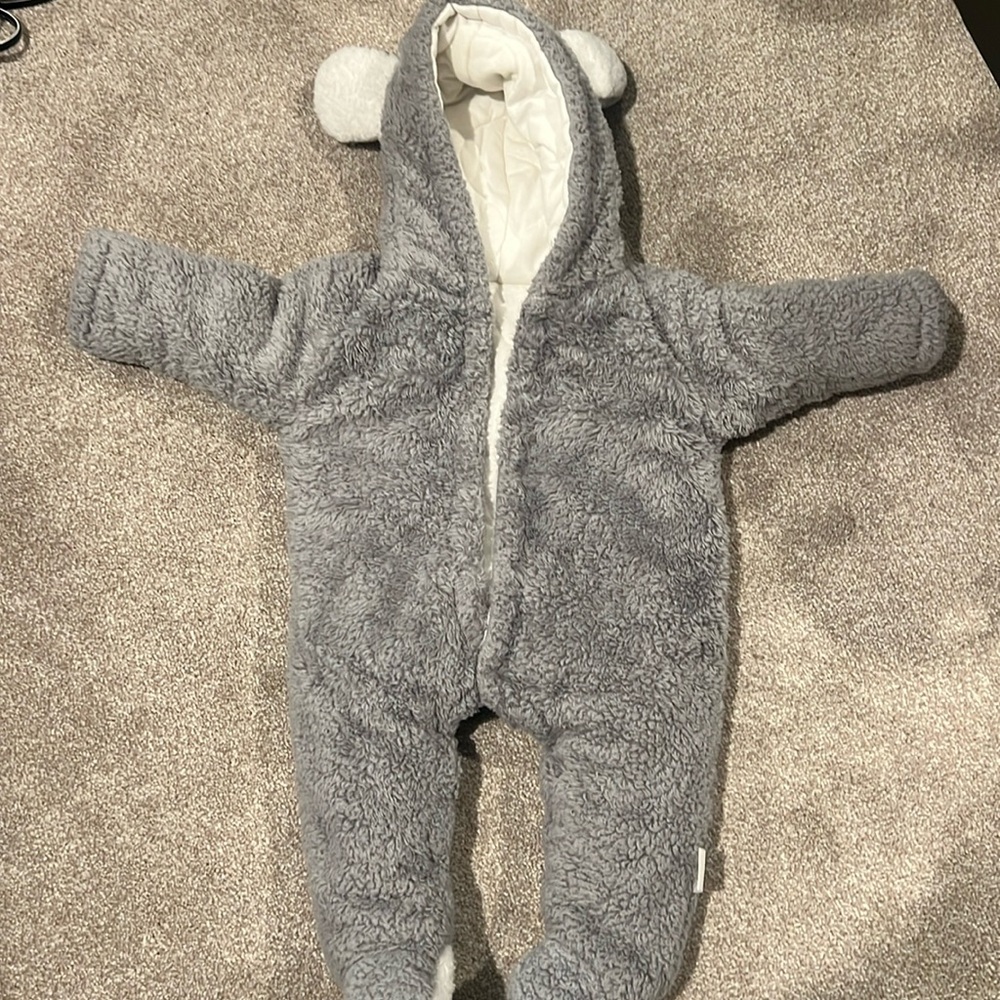 Baby winter onesie